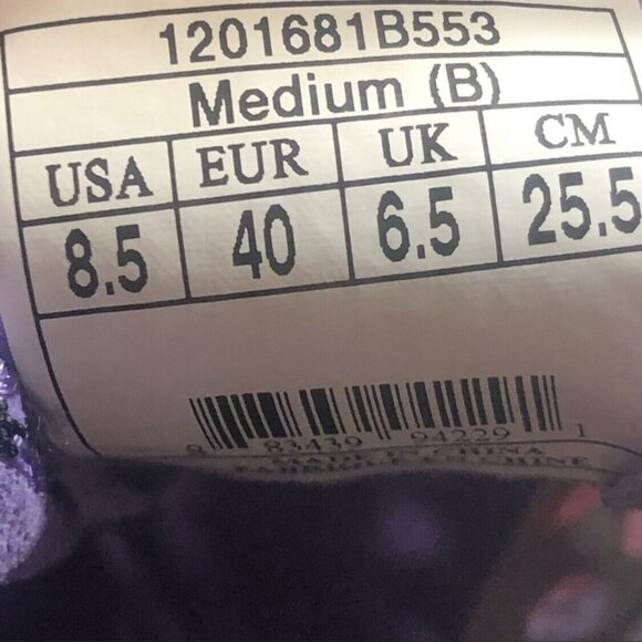 Brooks Women’s Mach 16 Cross Country Purple Running Shoes Sz 8.5 spikes - Picture 8 of 10